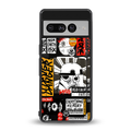 star wars collage back phone cover | glass case for google pixel 7 pro