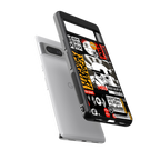 star wars collage back phone cover | glass case for google pixel 7 pro