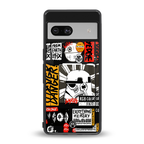 star wars collage back phone cover | glass case for Google Pixel 7