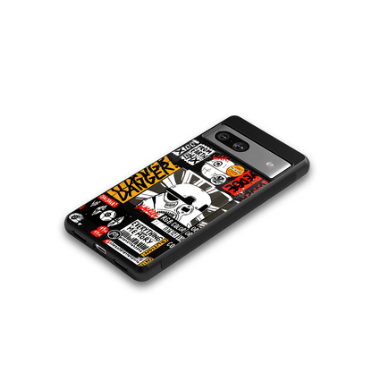 star wars collage back phone cover | glass case for Google Pixel 7