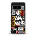 star wars collage back phone cover | glass case for google pixel 8 pro