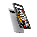 star wars collage back phone cover | glass case for google pixel 8 pro