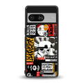 star wars collage back phone cover | glass case for Google Pixel 8