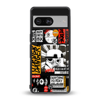 star wars collage back phone cover | glass case for Google Pixel 8