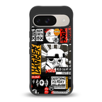star wars collage back phone cover | glass case for google pixel 9