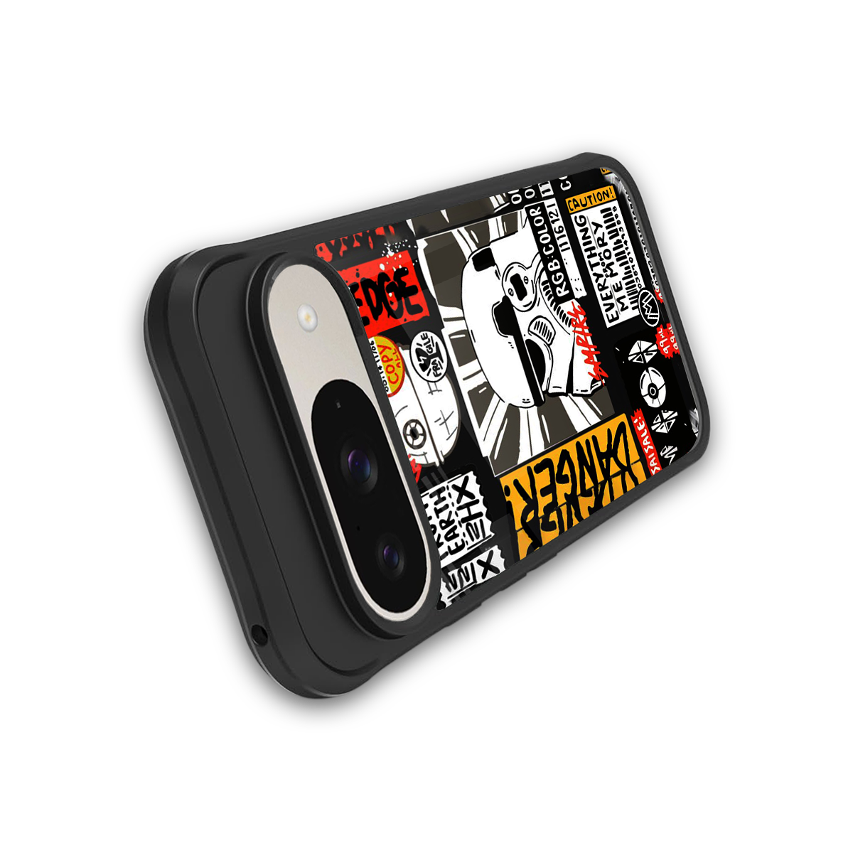 star wars collage back phone cover | glass case for google pixel 9