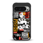 star wars collage back phone cover | glass case for google pixel 9 pro
