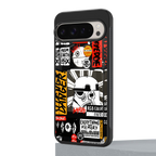 star wars collage back phone cover | glass case for google pixel 9 pro