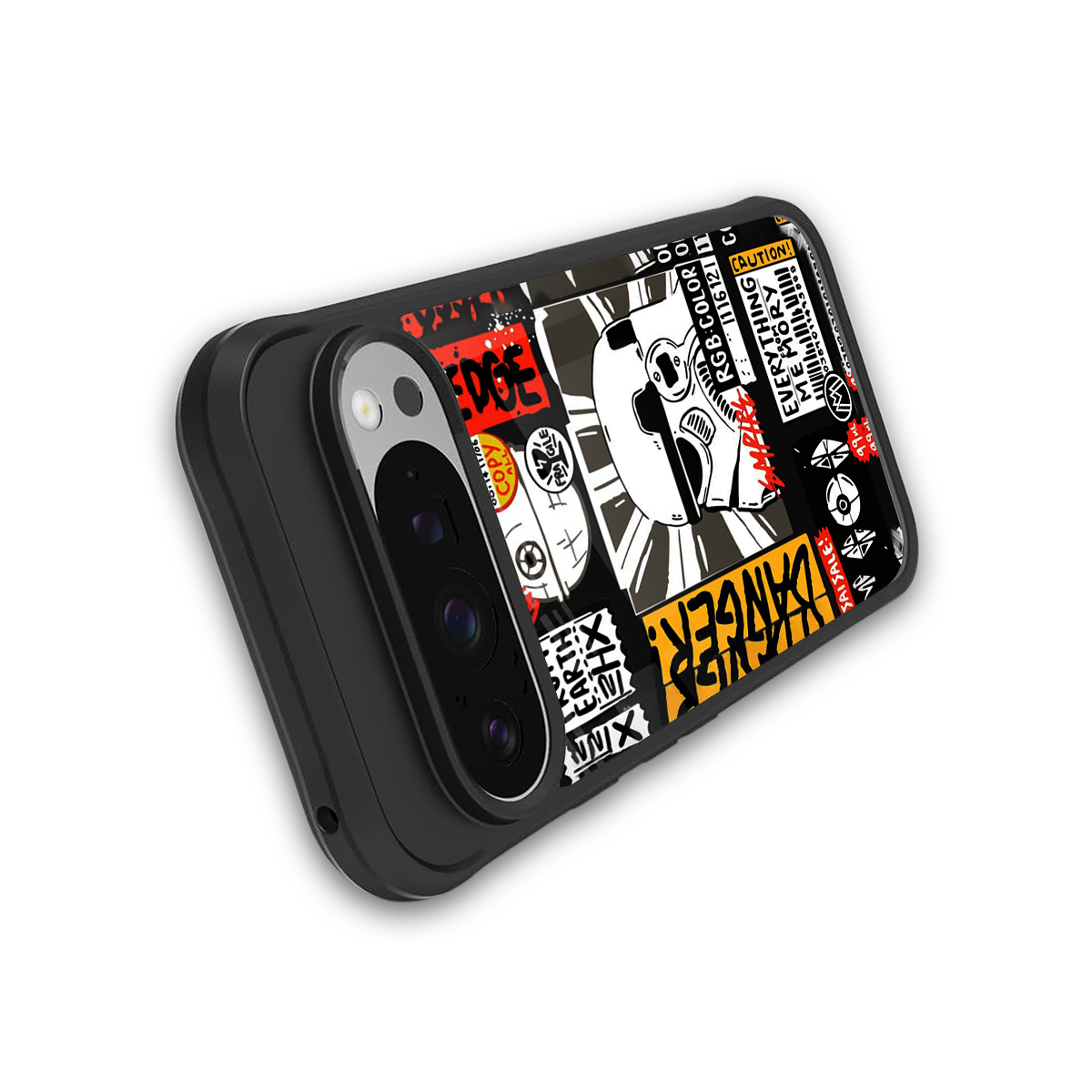 star wars collage back phone cover | glass case for google pixel 9 pro