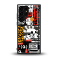 star wars collage back phone cover | glass case for samsung galaxy s23 ultra