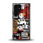 star wars collage back phone cover | glass case for samsung galaxy s23 ultra