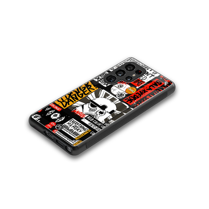 star wars collage back phone cover | glass case for samsung galaxy s25 ultra