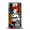 star wars collage back phone cover | glass case for samsung galaxy s25 plus