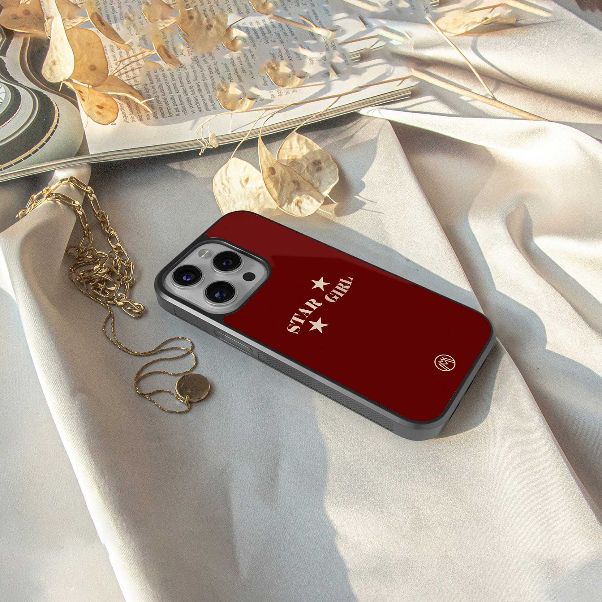 star girl back phone cover | glass case for samsung galaxy s24 ultra