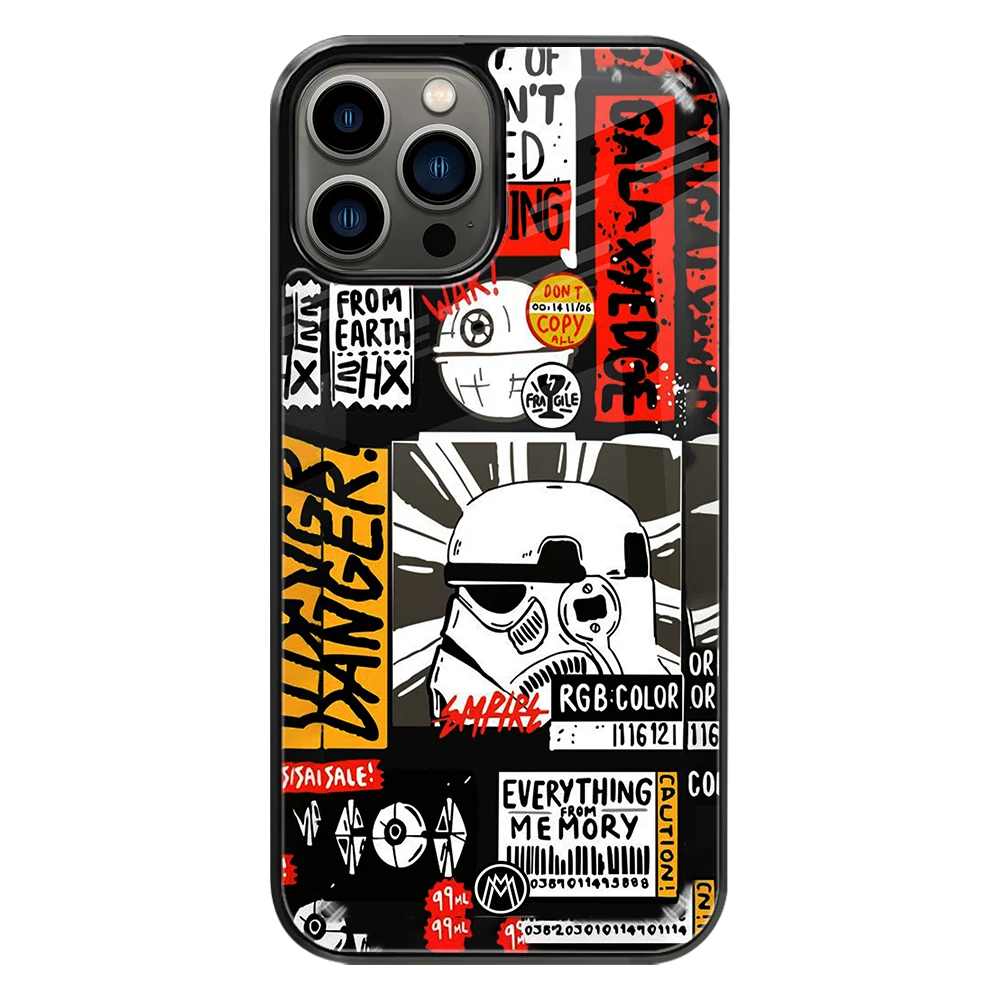 Premium Glass Back Mobile Phone Cover for iPhone, Samsung, OnePlus, Google Pixel, Redmi, Oppo, Vivo & Realme