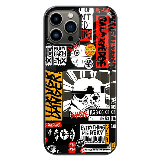 Premium Glass Back Mobile Phone Cover for iPhone, Samsung, OnePlus, Google Pixel, Redmi, Oppo, Vivo & Realme