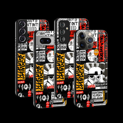 Star Wars Collage Phone Cover | Glass Case