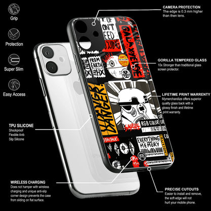 Mobile Phone Cover | Glass Back Case