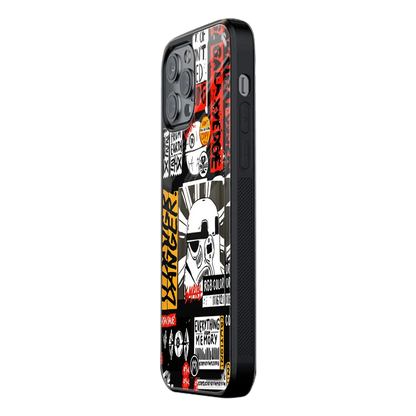 Slim Glass Back Phone Case for Multiple Brands – iPhone, Samsung, Redmi, OnePlus, Oppo, Vivo