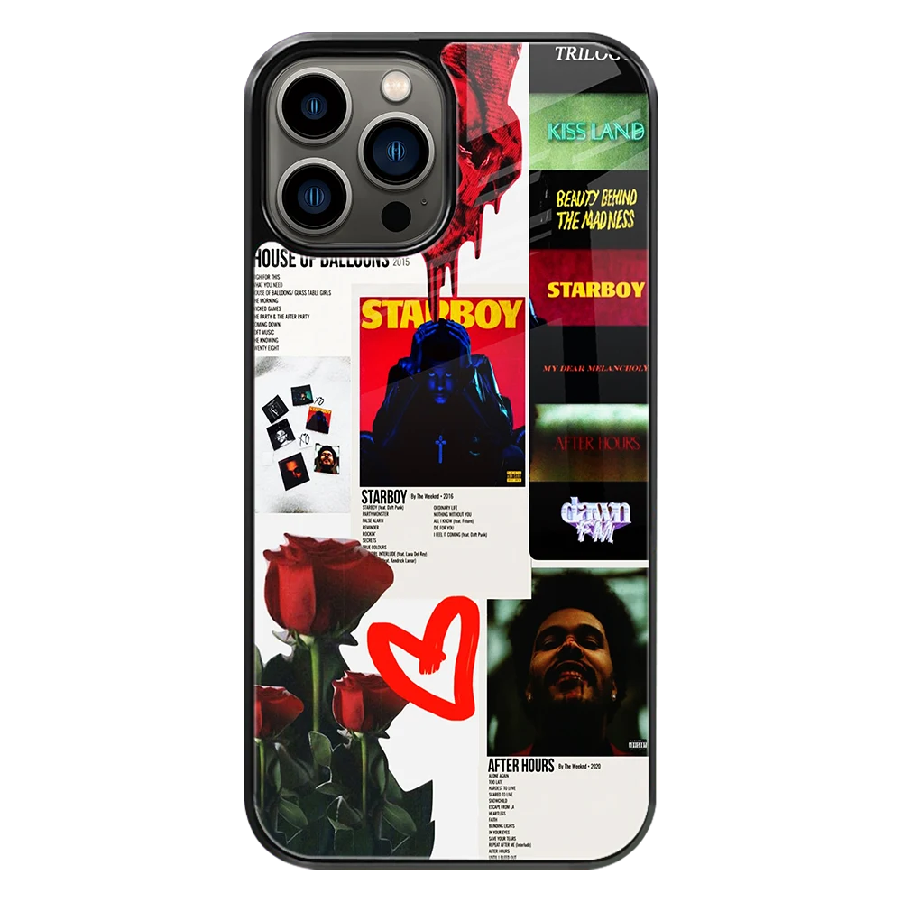 Premium Glass Back Mobile Phone Cover for iPhone, Samsung, OnePlus, Google Pixel, Redmi, Oppo, Vivo & Realme
