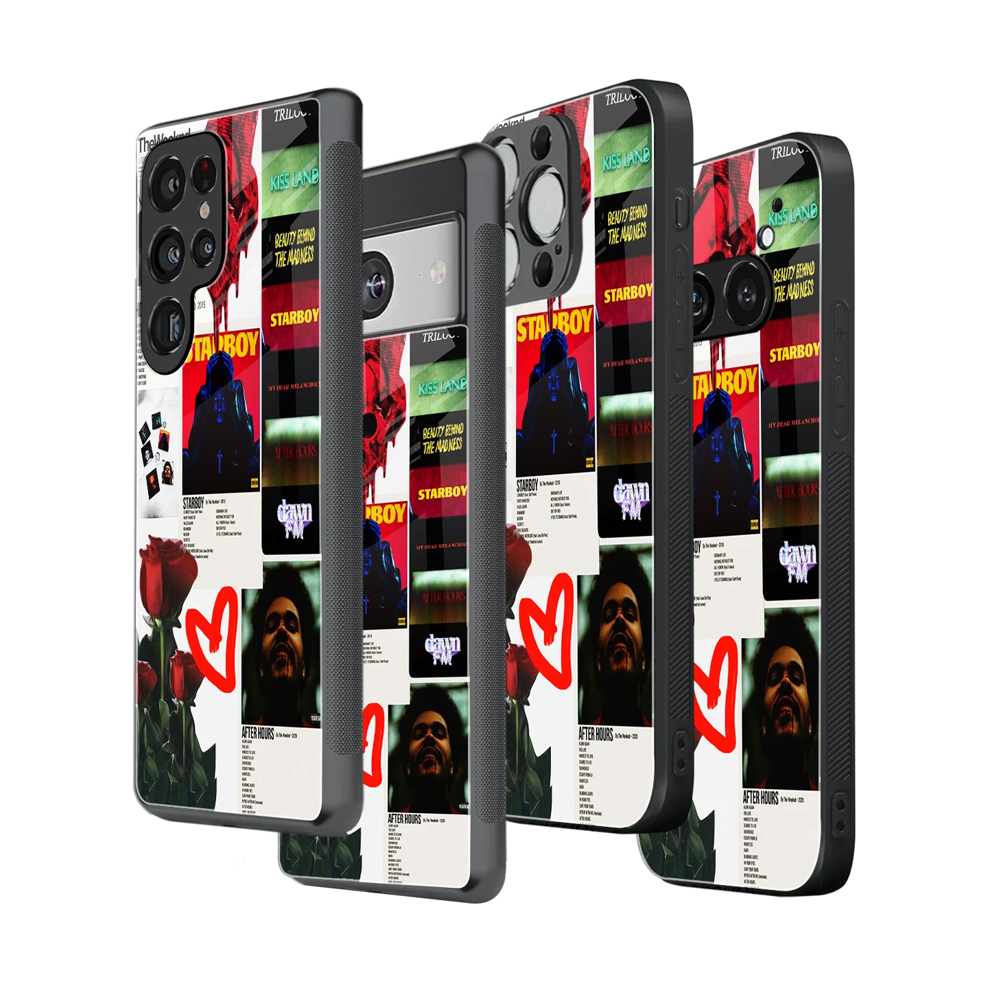 Stylish Glass Back Case for All Smartphones iPhone, Samsung, OnePlus, Pixel, Redmi, Oppo, Vivo, Motorola