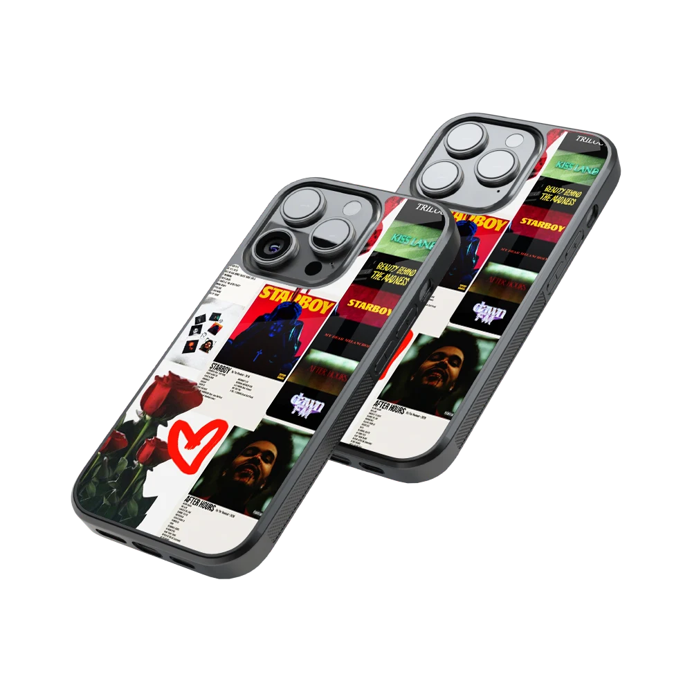 Protective Glass Back Phone Case Compatible with iPhone, Samsung, OnePlus, Pixel & More