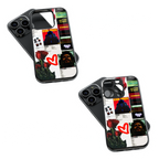 Trendy Glass Back Mobile Case for iPhone, Samsung, Redmi, OnePlus, Google Pixel, Motorola
