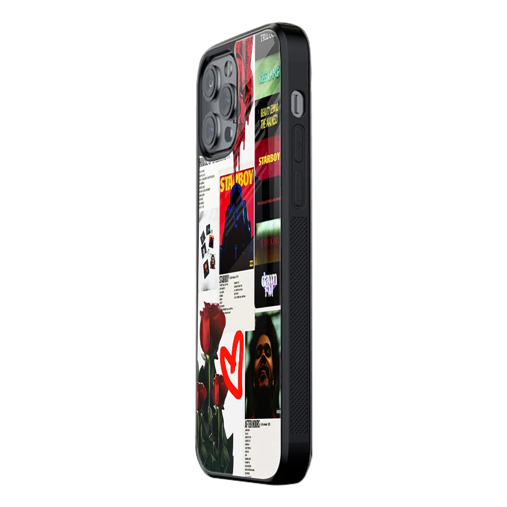 Slim Glass Back Phone Case for Multiple Brands iPhone, Samsung, Redmi, OnePlus, Oppo, Vivo