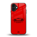 starboy back phone cover | glass case for iphone 16 plus