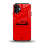 starboy back phone cover | glass case for iphone 16 plus