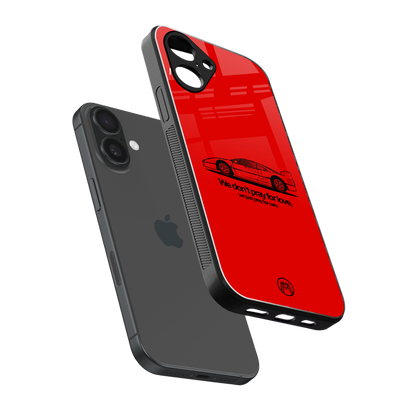 starboy back phone cover | glass case for iphone 16