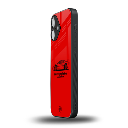 starboy back phone cover | glass case for iphone 16
