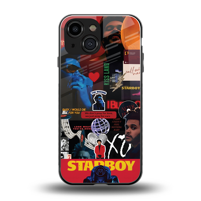 starboy mix back phone cover | glass case for iphone 13 mini