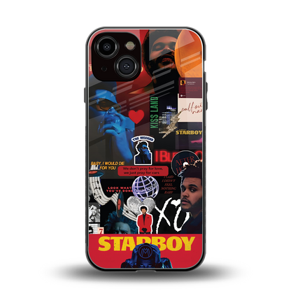 starboy mix back phone cover | glass case for iphone 13