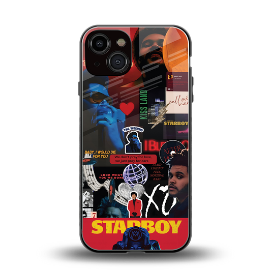 starboy mix back phone cover | glass case for iphone 13