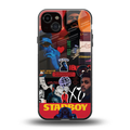 starboy mix back phone cover | glass case for iphone 14 plus