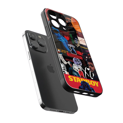 starboy mix back phone cover | glass case for iphone 15 pro max