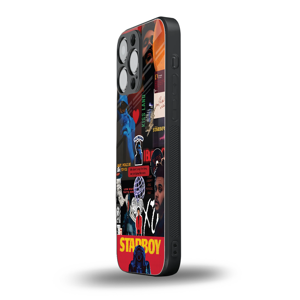 starboy mix back phone cover | glass case for iphone 14 pro max