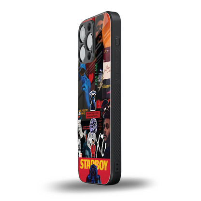 starboy mix back phone cover | glass case for iphone 14 pro max