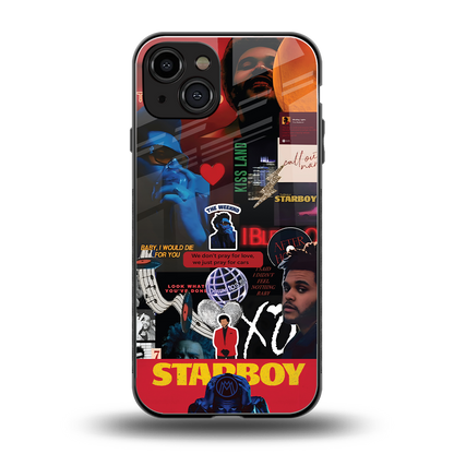 starboy mix back phone cover | glass case for iphone 15