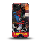 starboy mix back phone cover | glass case for iphone 14