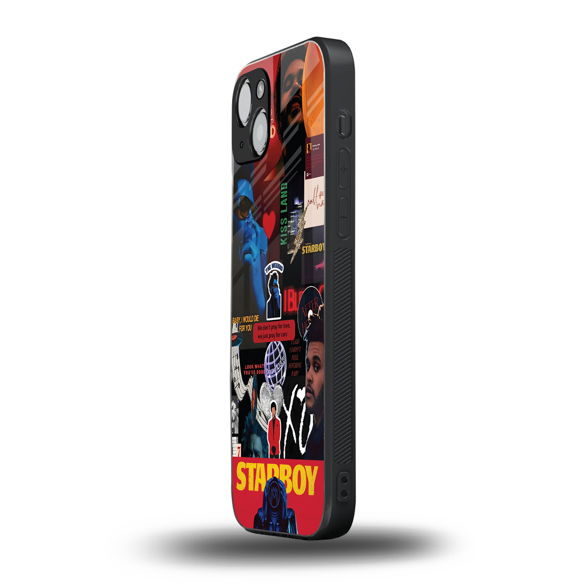 starboy mix back phone cover | glass case for iphone 15