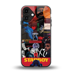 starboy mix back phone cover | glass case for iphone 16 plus