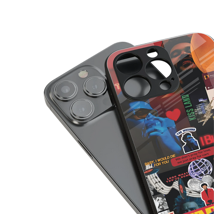 starboy mix back phone cover | glass case for iphone 14