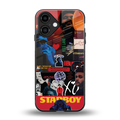 starboy mix back phone cover | glass case for iphone 16