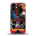 starboy mix back phone cover | glass case for iphone 16