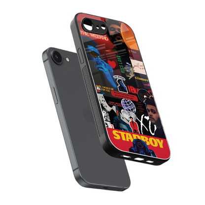 starboy mix back phone cover | glass case for iphone 16e
