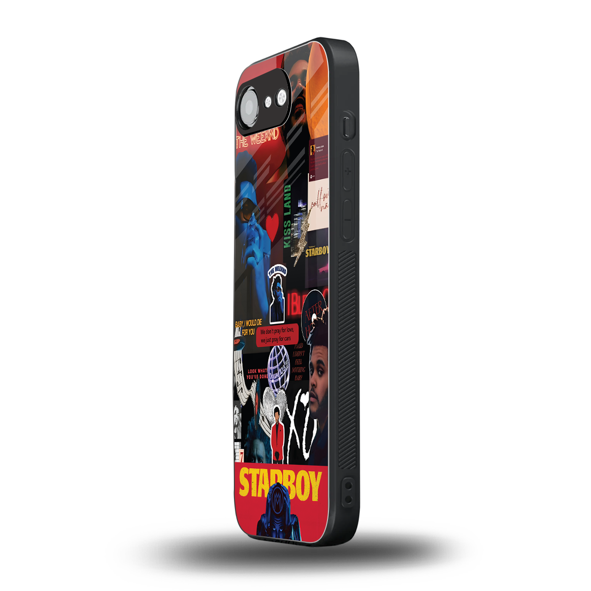 starboy mix back phone cover | glass case for iphone 16e