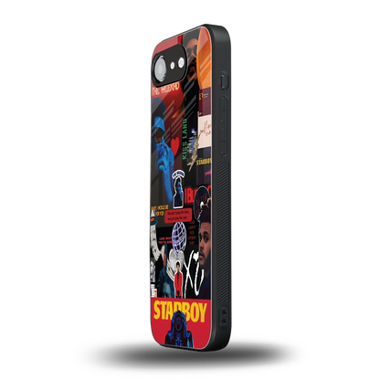 starboy mix back phone cover | glass case for iphone 16e