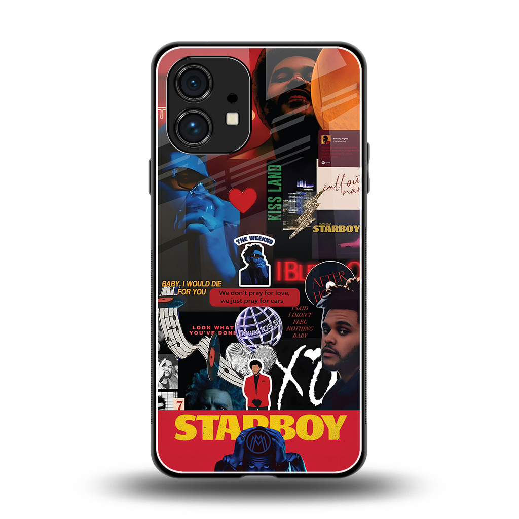 starboy mix back phone cover | glass case for nothing phone 1